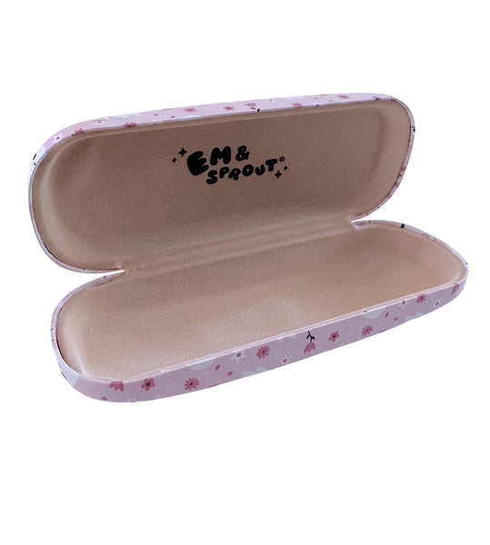 Floral Ghosts Eyeglasses Case