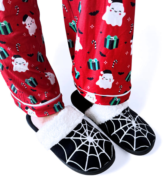 Spiderweb Slippers