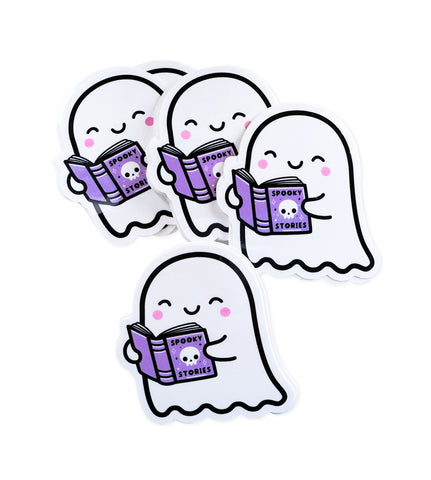 Spooky Stories Ghost Sticker