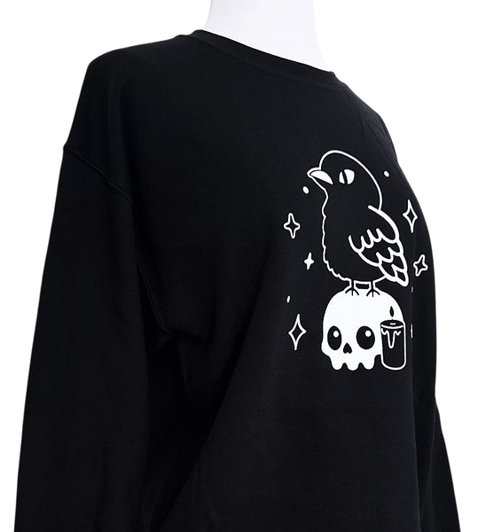 Crow & Skull Crewneck Unisex Sweatshirt