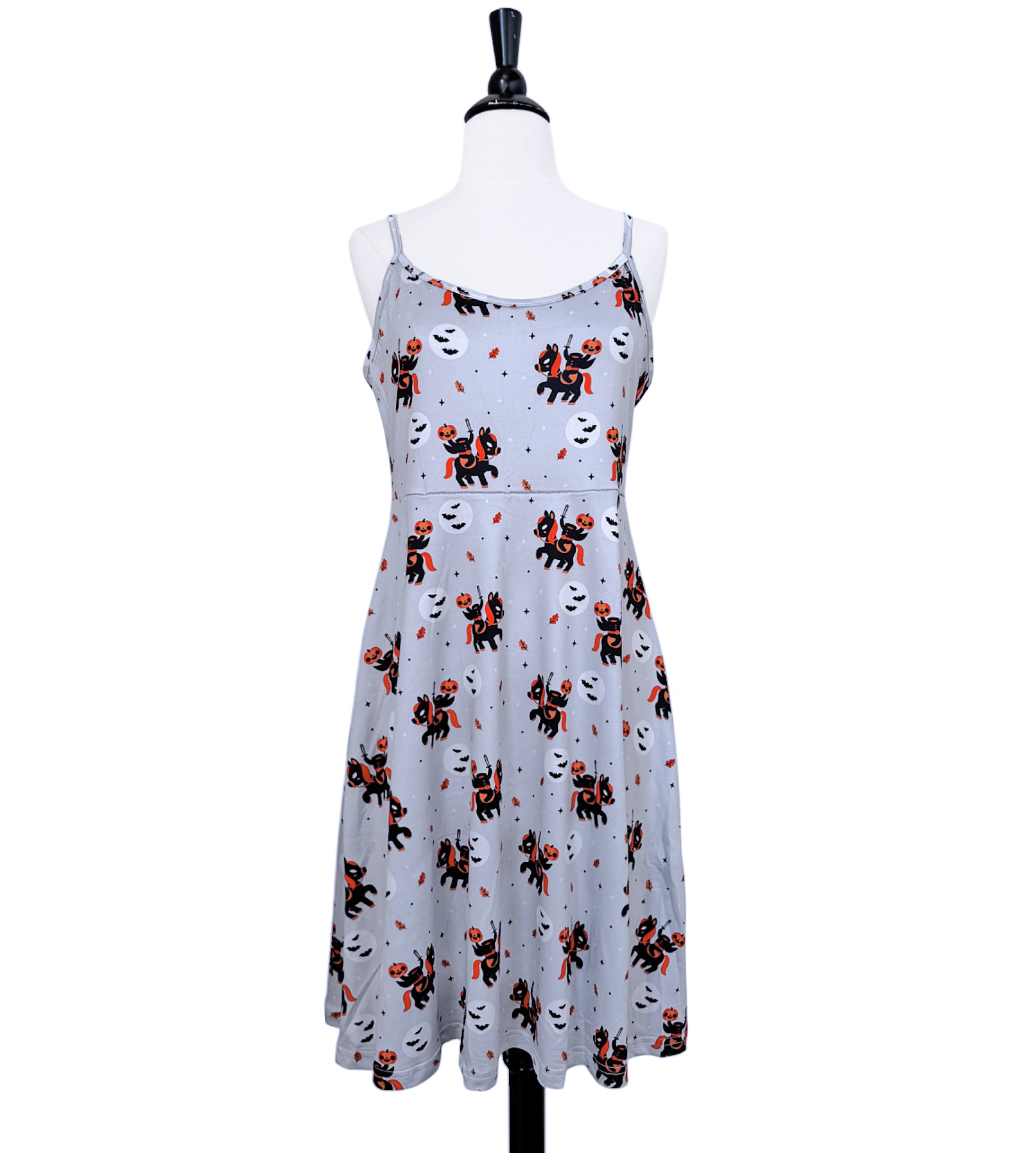 Headless Horseman Strappy Night Midi Dress - Sizes S-3X