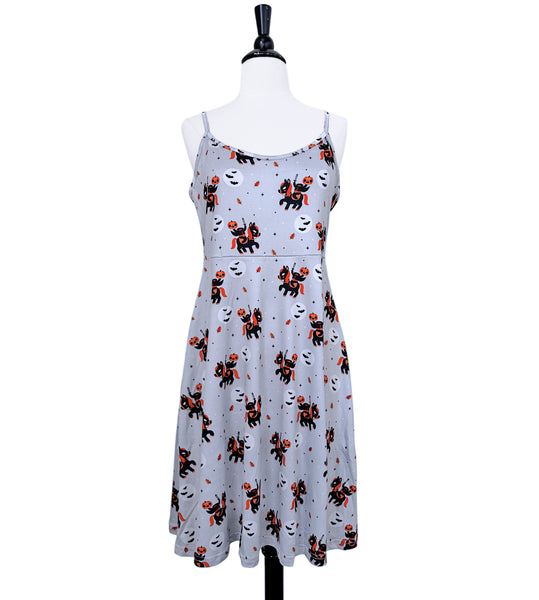 Headless Horseman Strappy Night Midi Dress - Sizes S-3X
