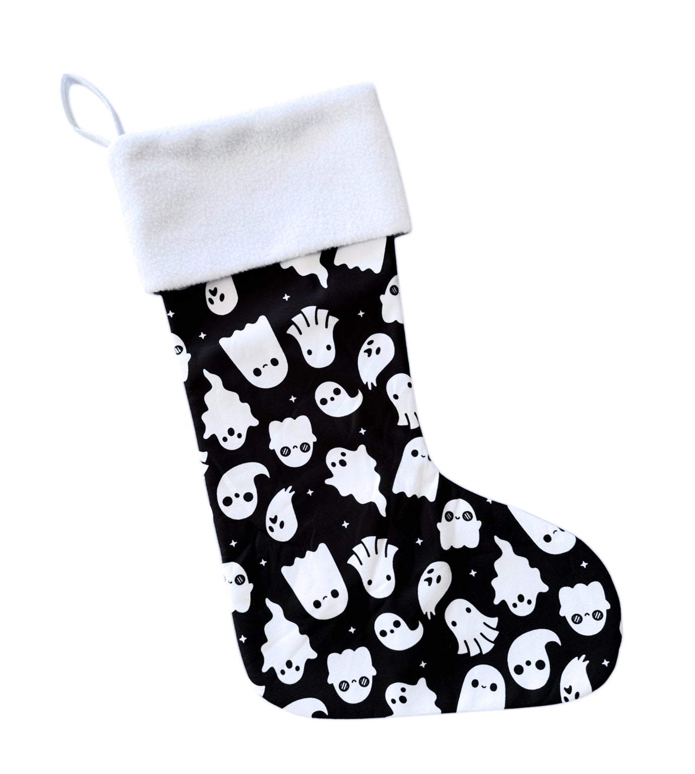 Ghosts Spooky Christmas Stocking