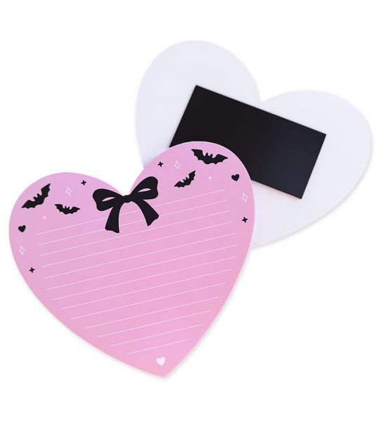 My Spooky Heart Magnetic Note Pad