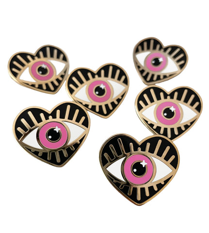 Evil Eye Enamel Pin