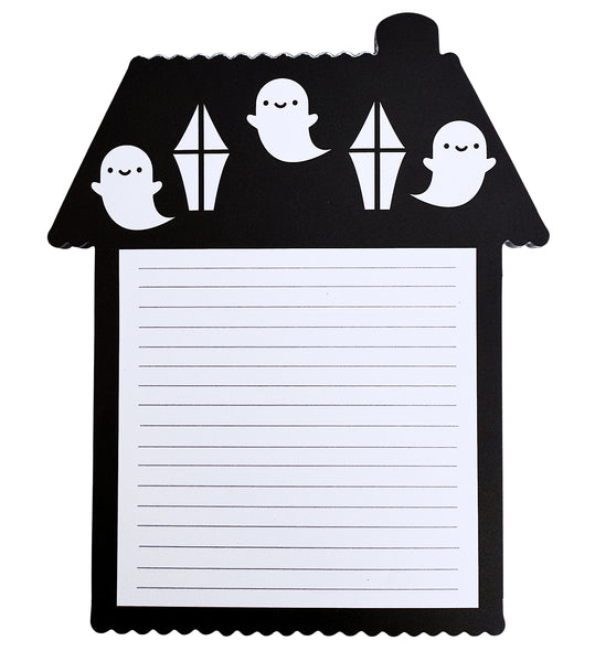 Die Cut Haunted House Magnetic Note Pad