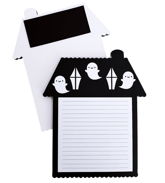 Die Cut Haunted House Magnetic Note Pad