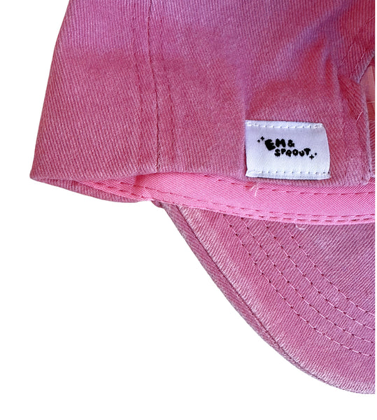 Embroidered Snail Cap - Adjustable Dad Hat