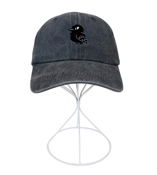 Embroidered Crow Cap - Adjustable Dad Hat