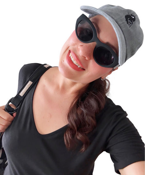 Embroidered Crow Cap - Adjustable Dad Hat