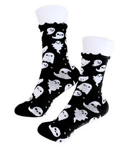 Ghost Friends Lettuce Edge Socks