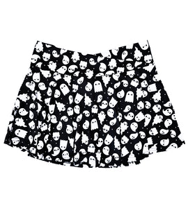 Ghost Friends Pocket Athletic Skort - Skirt with Built in Shorts - S-3X