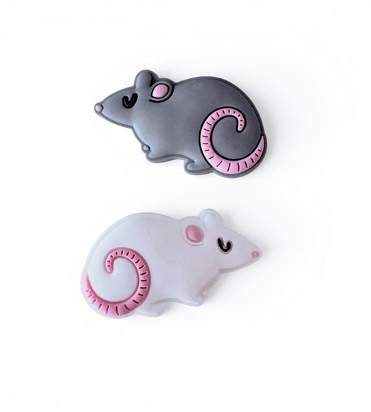 Rat Shoe Charms Set