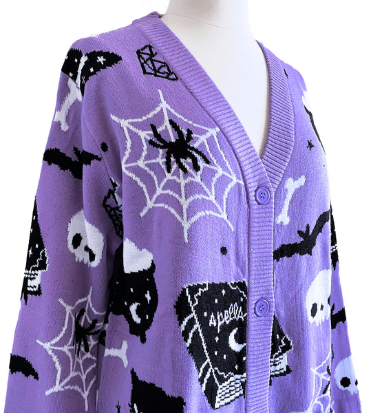 Cast A Spell Knit Cardigan Sweater - Ladies Sizes S-3X