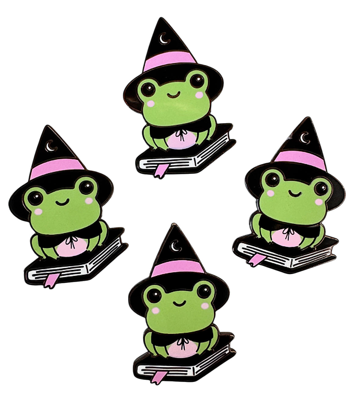 Frog Witch Enamel Pin