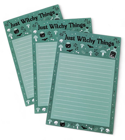 Witchy Things Magnetic Note Pad