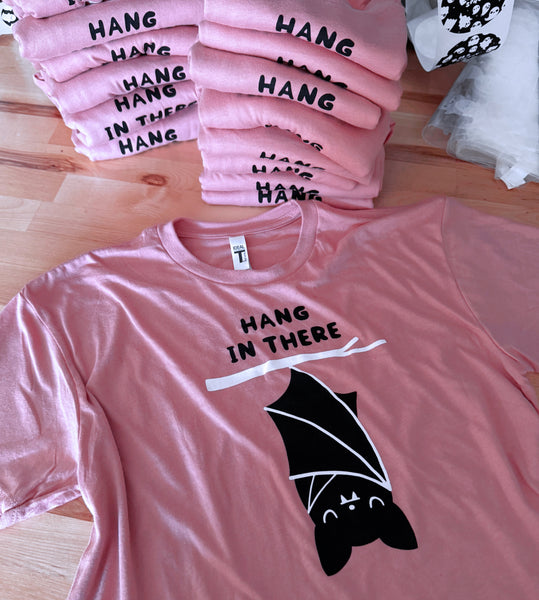 Hang In There Crop Tee