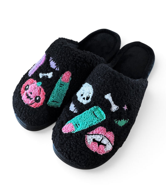 Halloween Icons Slippers