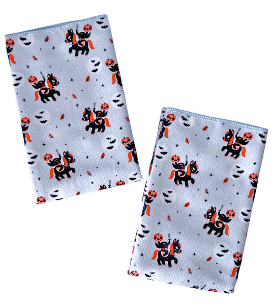 Headless Horseman Terry Kitchen Towel - Set of Two