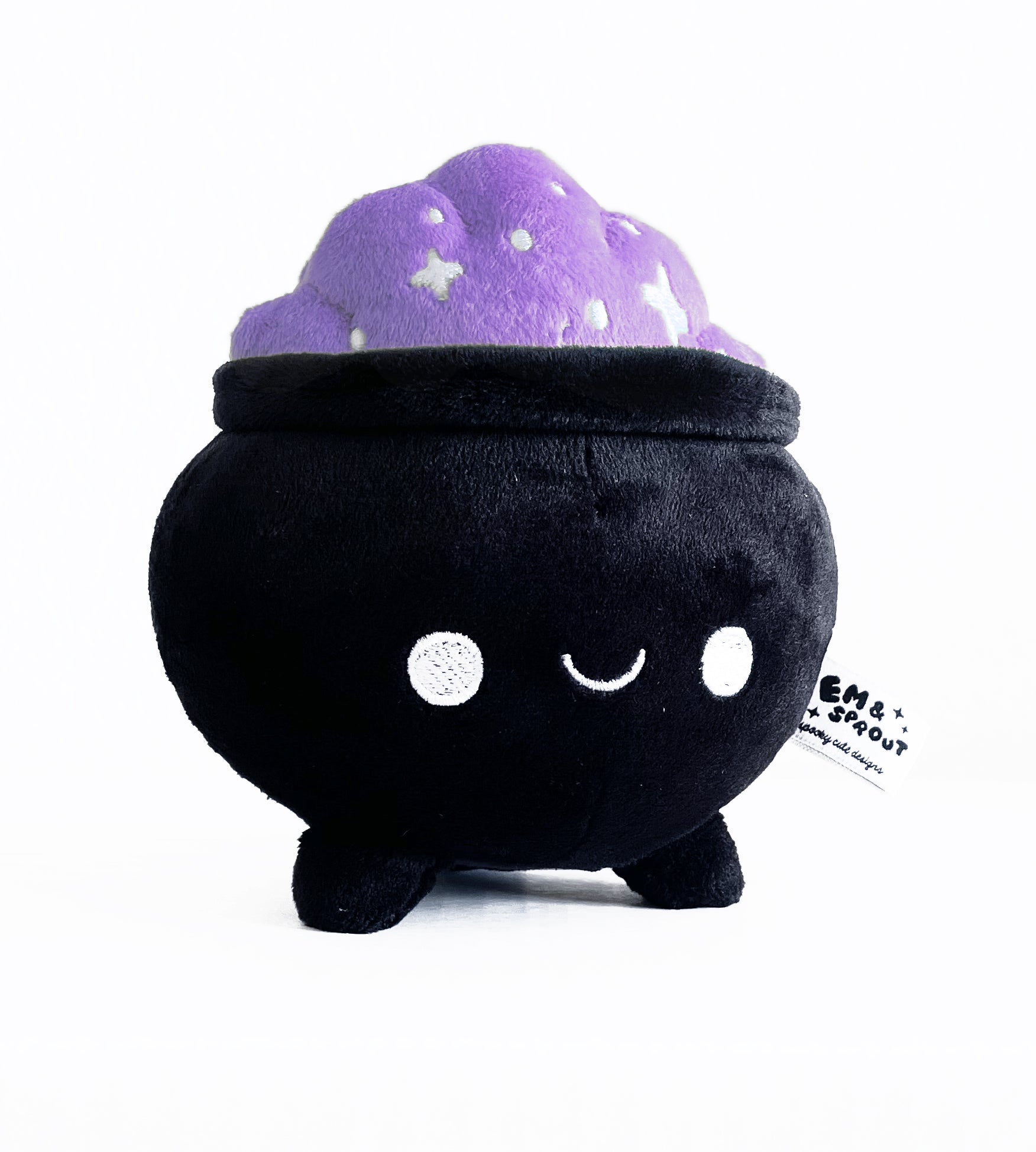 Mini Cauldron Plush - Purple