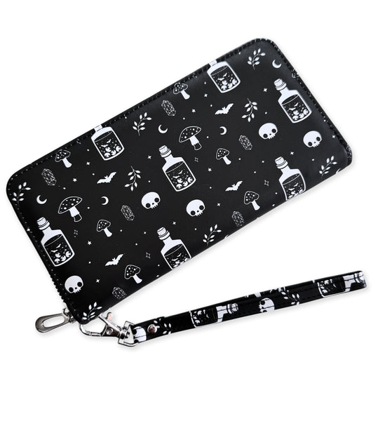 Witchy Potions Wristlet Wallet