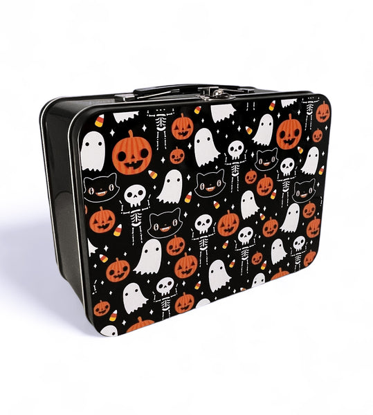 Halloween Metal Lunch Box