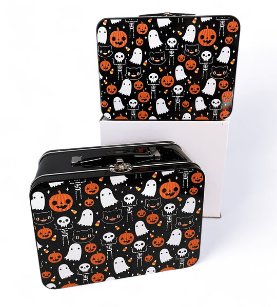 Halloween Metal Lunch Box