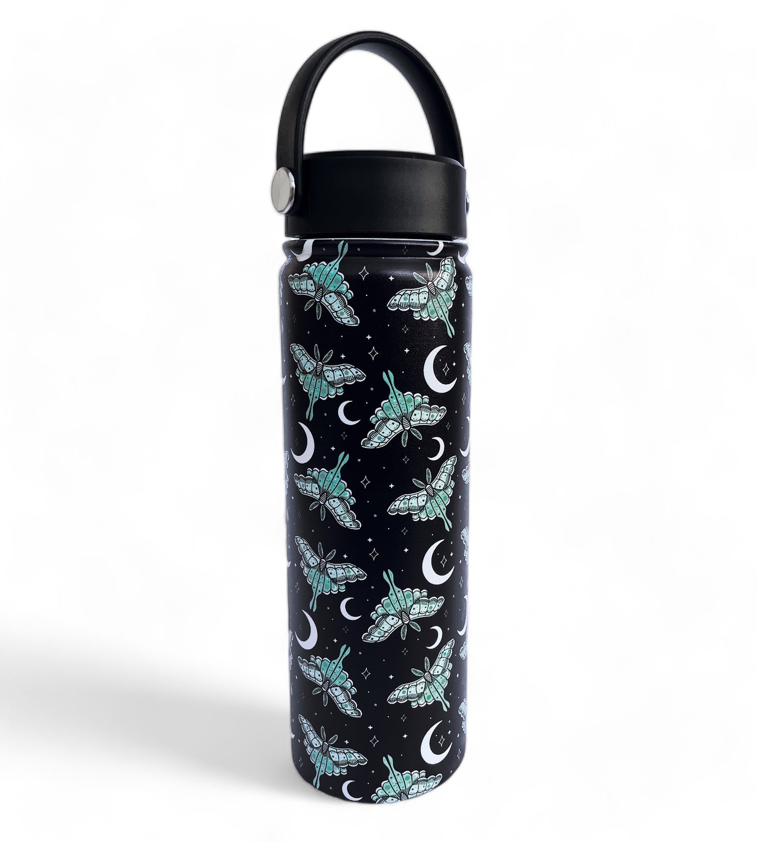 Luna Moth Stainless Steel Insulated Water Bottle