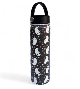 Floral Ghosts Stainless Steel Insulated Water Bottle