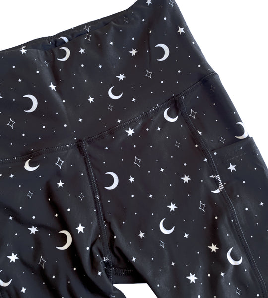 Starry Sky Pocket Athletic Leggings - Sizes S through 3X