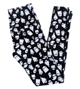 Ghost Friends Pocket Athletic Leggings - Sizes S through 3X