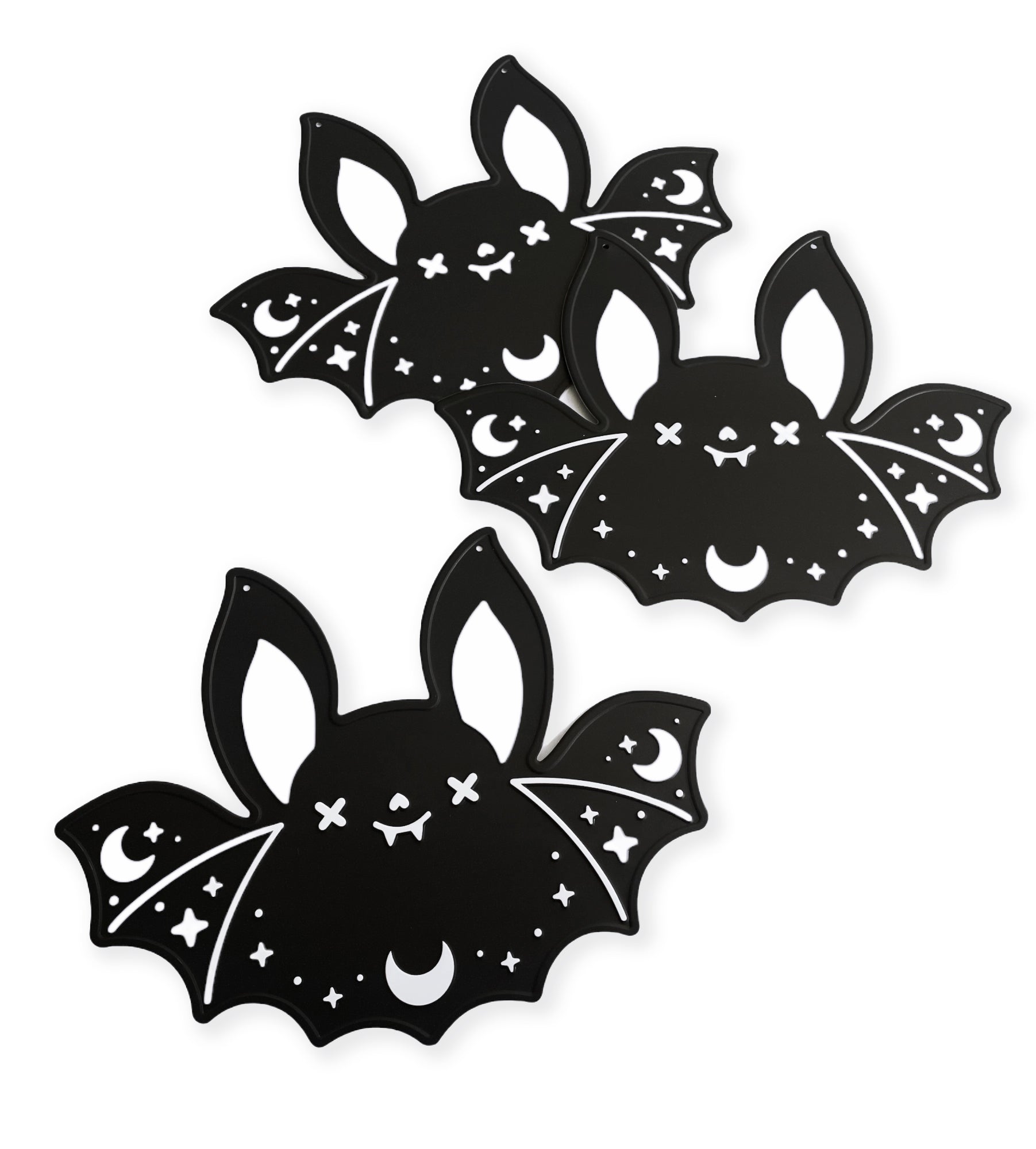 Bat Metal Wall Sign