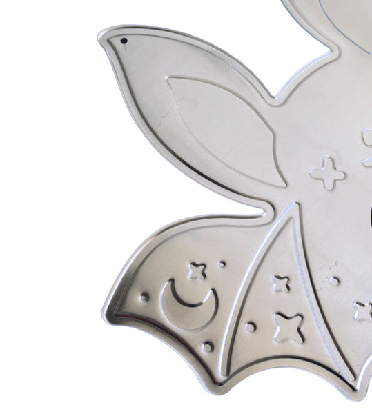 Bat Metal Wall Sign