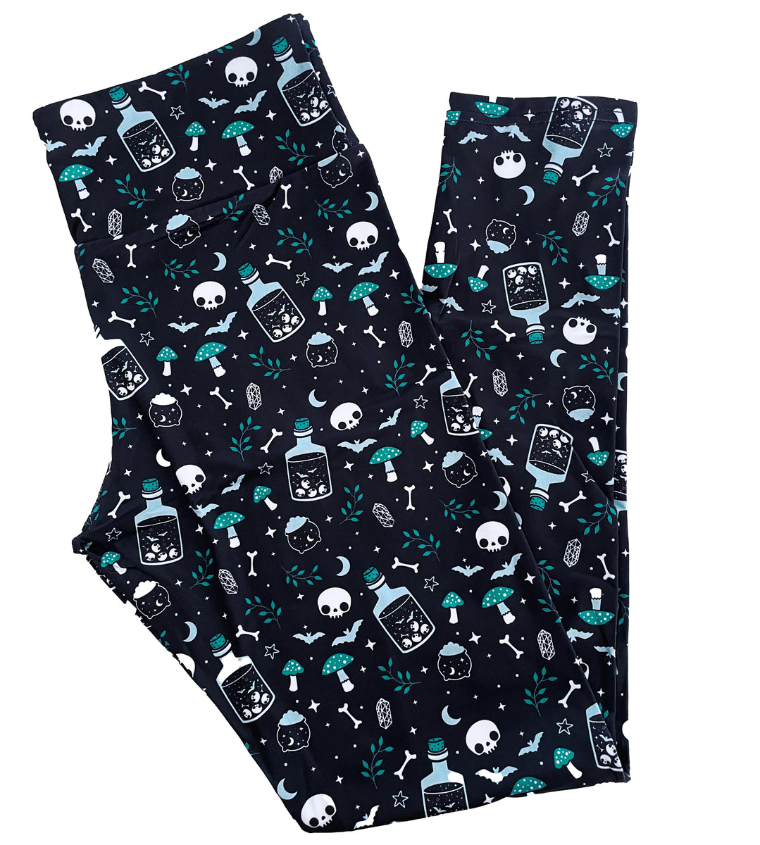 Witchy Potions Leggings - Sizes S through 3X – Em & Sprout