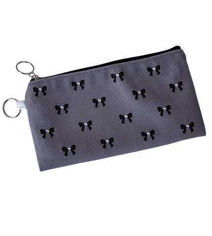 Spooky Bow Zipper Pouch