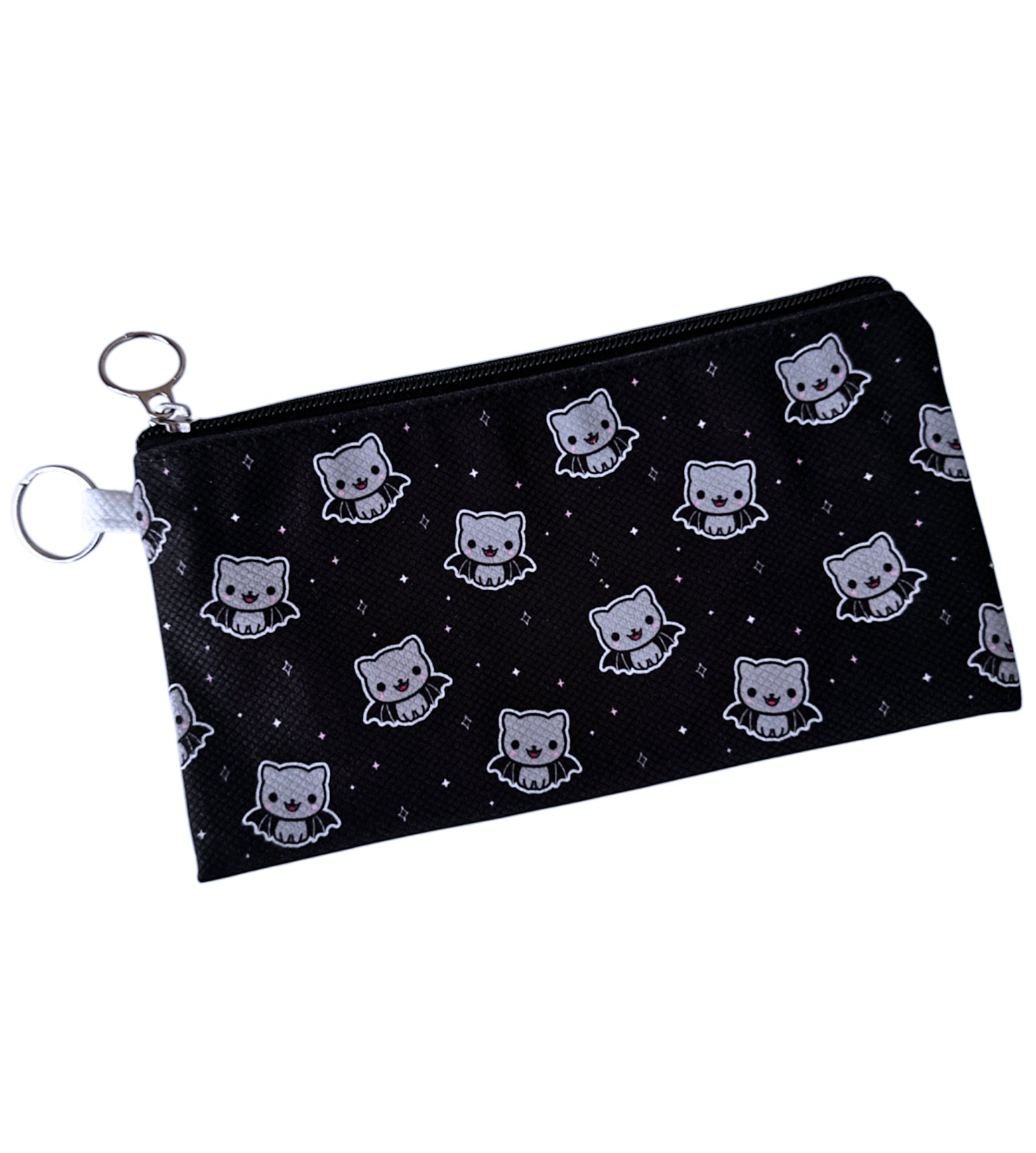 Bat Cat Zipper Pouch