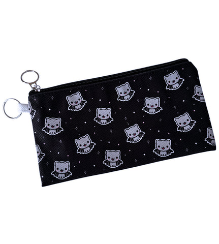 Bat Cat Zipper Pouch