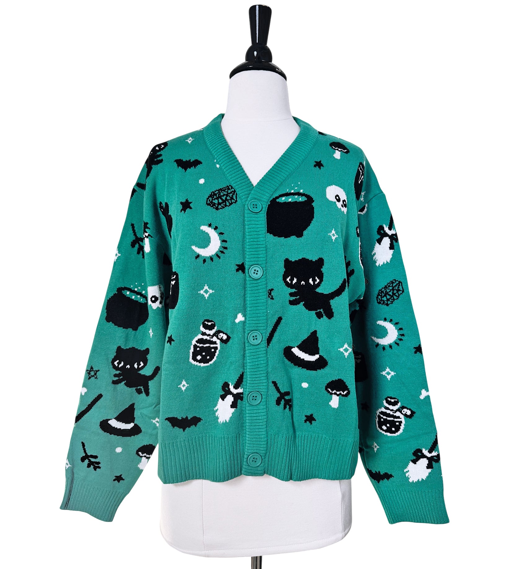 Witchy Things Knit Cardigan Sweater - Ladies Sizes S-3X – Em & Sprout