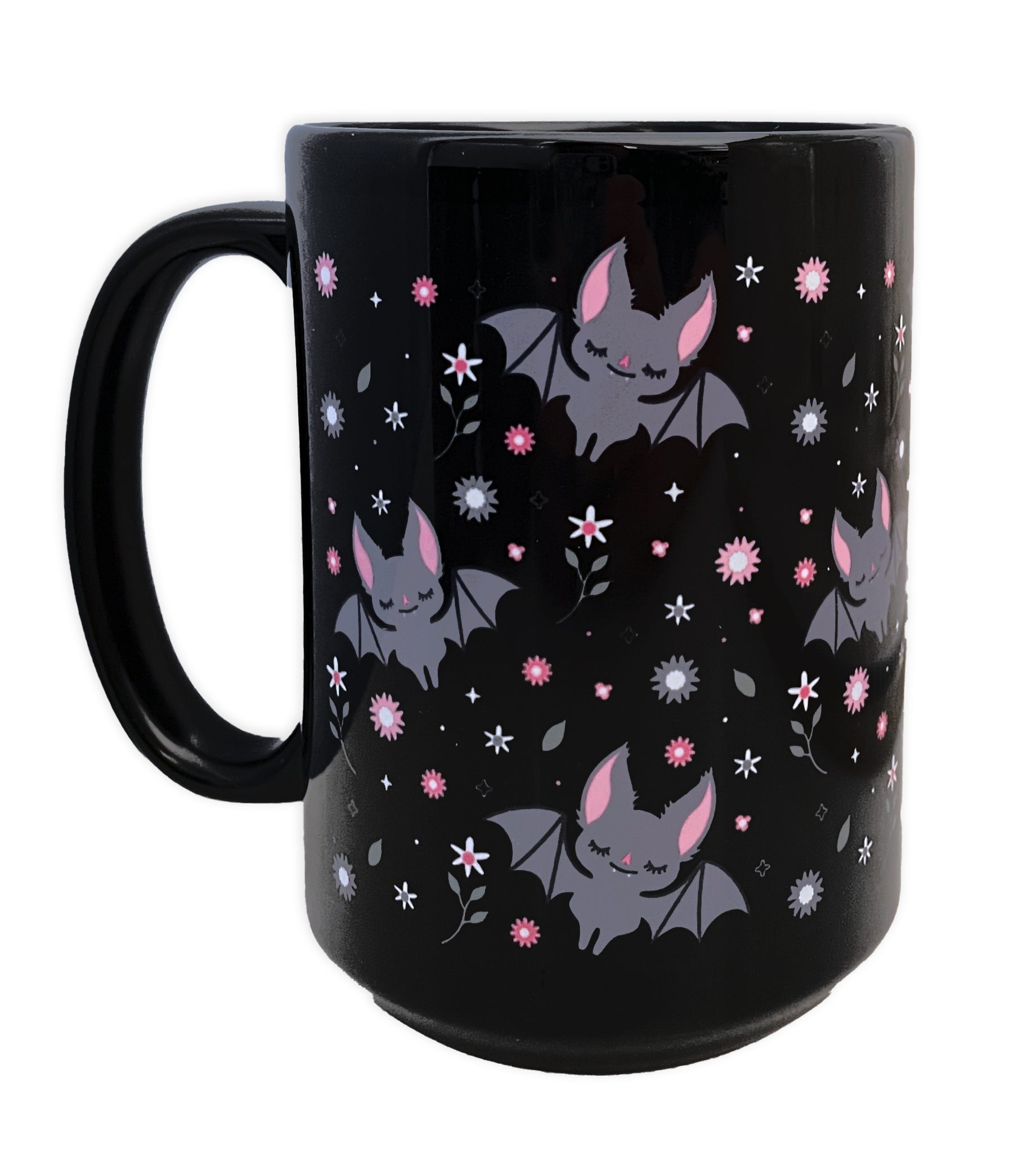 Floral Bats Mug