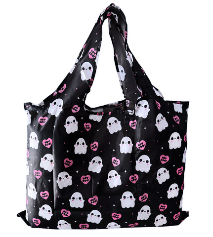 BOO Ghosts Reusable Tote Bag