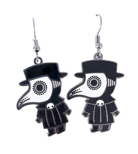 Plague Doctor Earrings