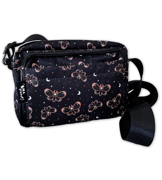 Death's Head Moth Crossbody Bag