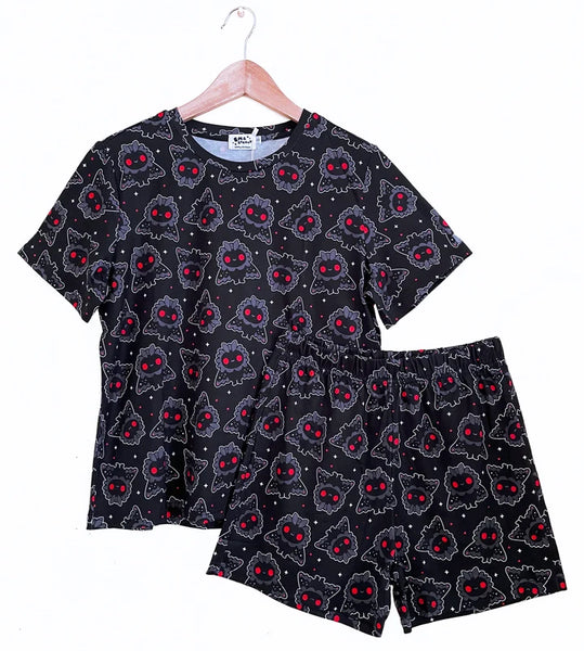 Mothman Pajama Set - Shorts and a shirt