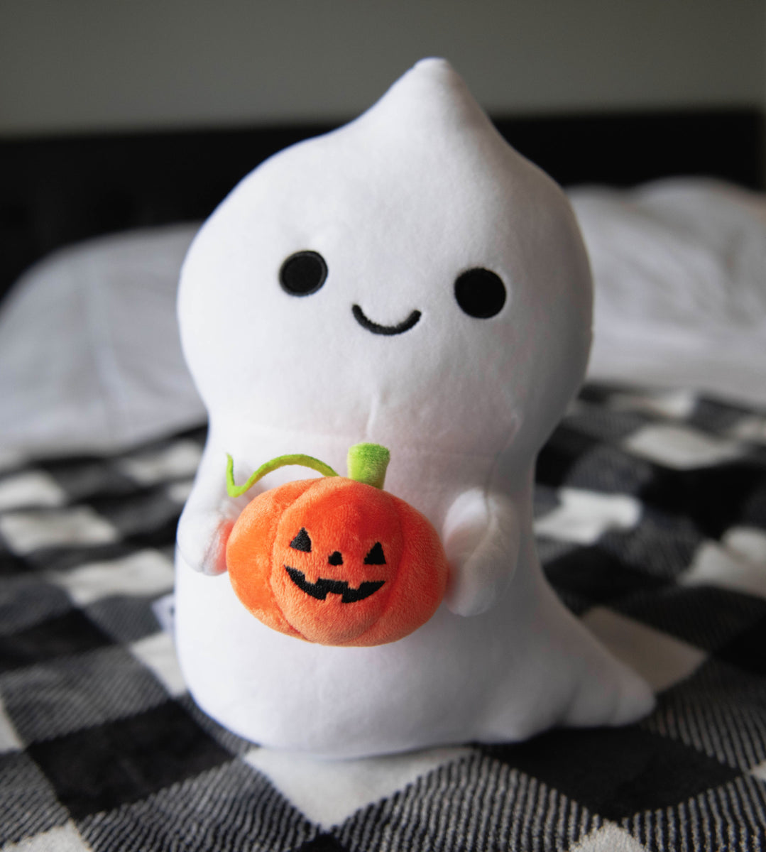 Pumpkin Ghost Plush – Em & Sprout
