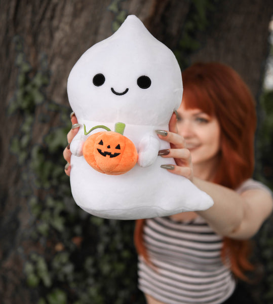 Pumpkin Ghost Plush