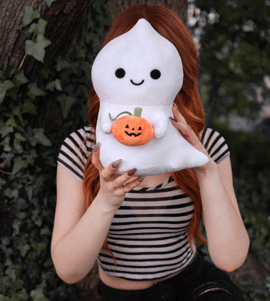 Pumpkin Ghost Plush