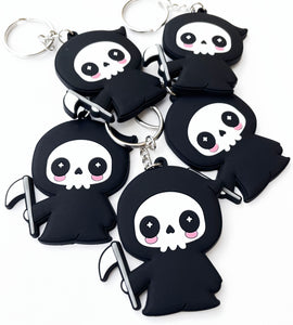 Grim Reaper PVC Keychain