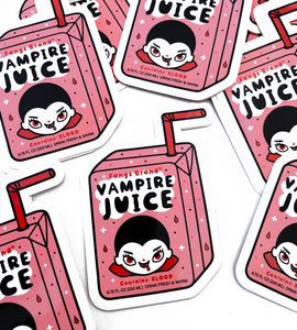 Vampire Juice Sticker