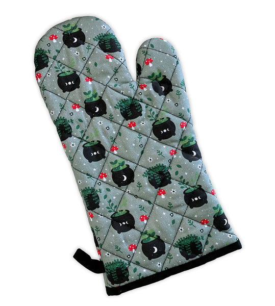 Plant Cauldron Oven Mitt