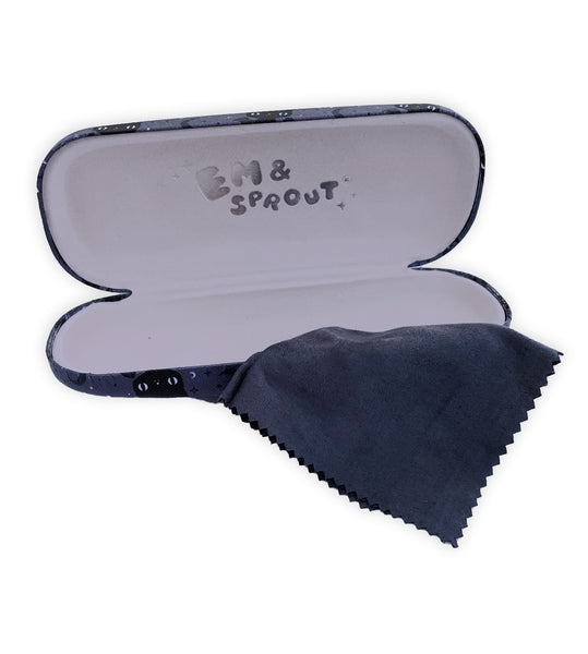 Bat Cat Eyeglasses Case